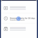 【Facebook】友だちの投稿を最大30日間、非表示（ミュート）にできる『スヌーズ機能』の使い方
