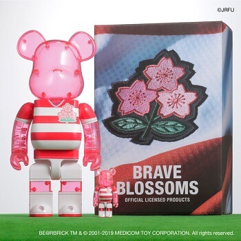 BE@RBRICK JAPAN NATIONAL RUGBY TEAM 400% 100% 2019