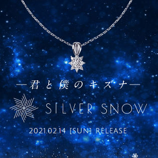 silver snow ネックレス　SnowMan