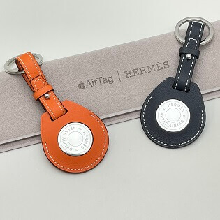AirTag＆Hermèsキーリング実物レビュー – Apple謹製の紛失防止タグを 