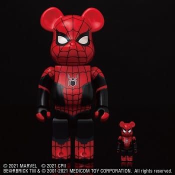 BE@RBRICK スパイダーマン 100%＆400% - アメコミ