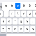 【iPhone】点付きのアルファベット（アクセント符号）を入力する方法 – Pokémonの「é」のような英字を表示/入力する手順