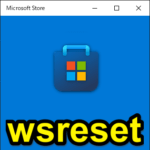 【Windows】Microsoft Storeアプリが起動できない時の対処方法 – キャッシュが壊れているというエラーが。。WSreset実行でリセットする手順