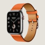 Apple Watch Series 9 Hermèsの革を使用した製品はエルメスのショップで購入可能。Apple Storeでは販売されていないレザーストラップなども販売中。価格20万円超えのアイテムも