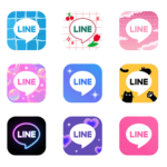 LINEアプリのアイコンを自分好みのアイコンに変更、設定する方法（iPhone/Android）