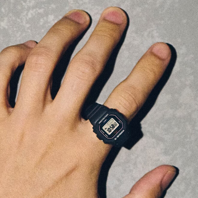 DWN-5600-1JR ブラック 着用回数1回のみ DWN-5600-1JR | CASIO