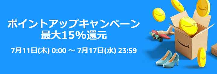 Amazonプライムデー2024 ポイントアップキャンペーン