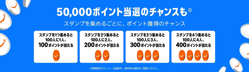 Amazon プライム感謝祭2025 プライムスタンプラリー