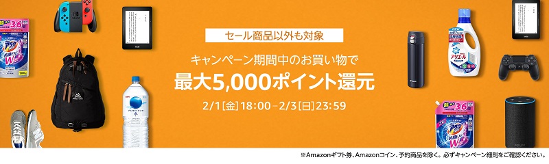 Amazonポイントアップチャンス