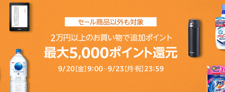 Amazonポイントアップキャンペーン