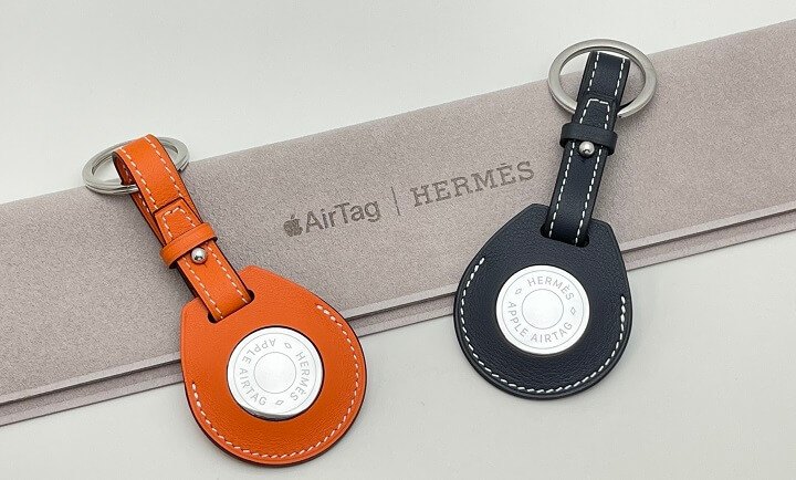 Apple AirTag Hermès キーホルダー-