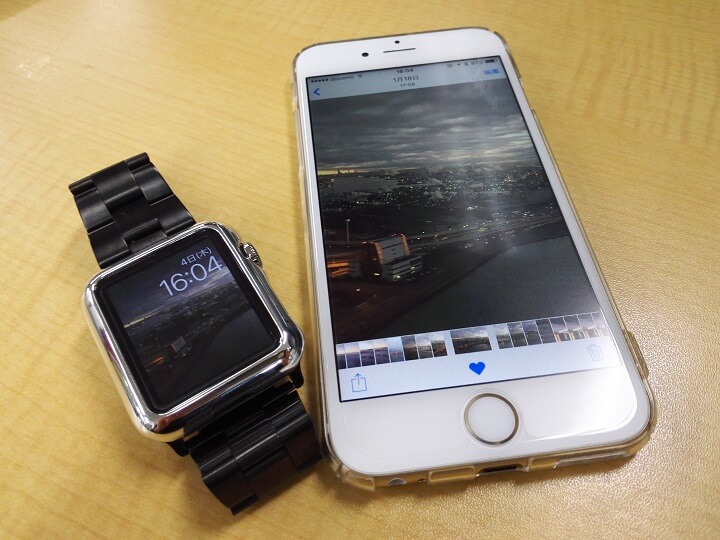 Apple Watchの壁紙をオリジナル画像に変更する方法 自分で撮影した