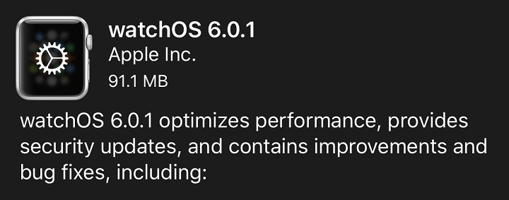 applewatch watchos アップデート