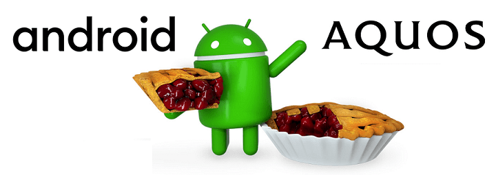 AQUOS Android9アップデート機種