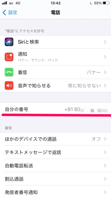 povo iPhone初期セットアップ手順