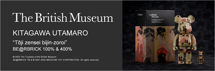【セブンネット限定抽選販売】大英博物館BE@RBRICK「The British Museum BE@RBRICK KITAGAWA UTAMARO “Tōji zensei bijin-zoroi” 100% & 400%」の抽選販売に応募する方法