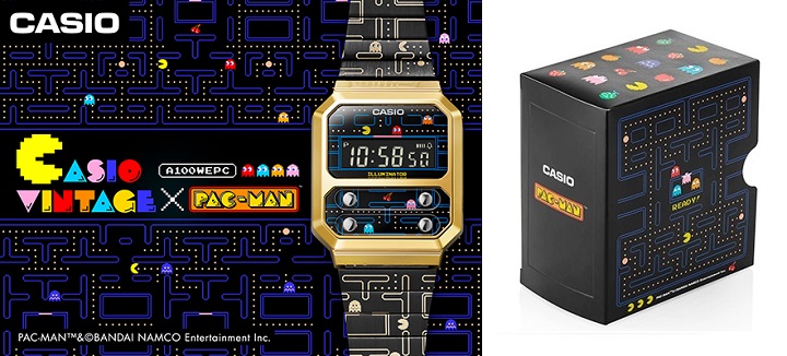 デジタル CASIO パックマンコラボレーションモデル A100WEPC-… Cn9Kl