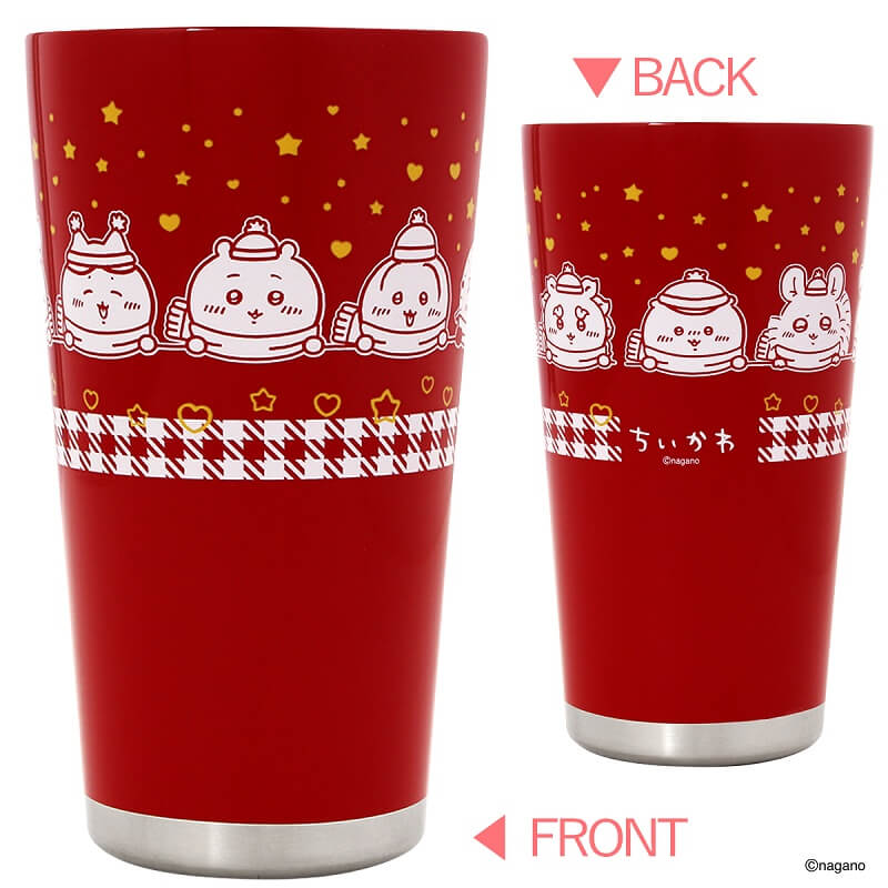 ちいかわ セブン‐イレブン＆セブンネット限定 ステンレスタンブラー ウォームレッドver.