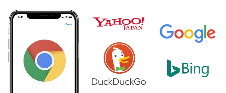 Iphone Chromeの検索エンジンを変更 好きなエンジンを追加する方法 Google以外に変更しちゃおう 使い方 方法まとめサイト Usedoor