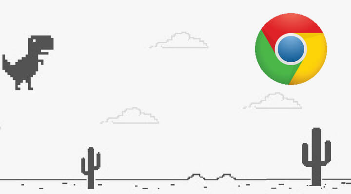 Chrome 恐竜の隠しゲームをプレイする方法 オフラインでもオンラインでもプレイできる 使い方 方法まとめサイト Usedoor