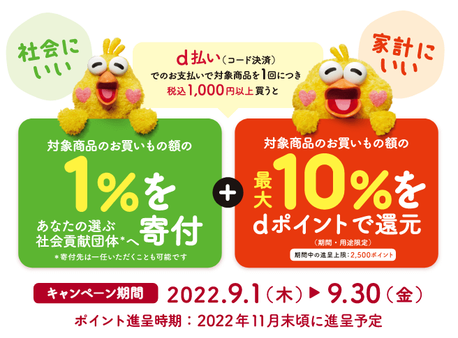 d払い 花王/ネスレ商品10％還元キャンペーン