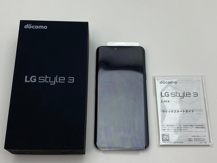 LG style3（L-41A）同梱品