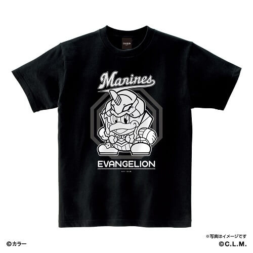 エヴァンゲリオン×プロ野球12球団 Tシャツ（マスコット）