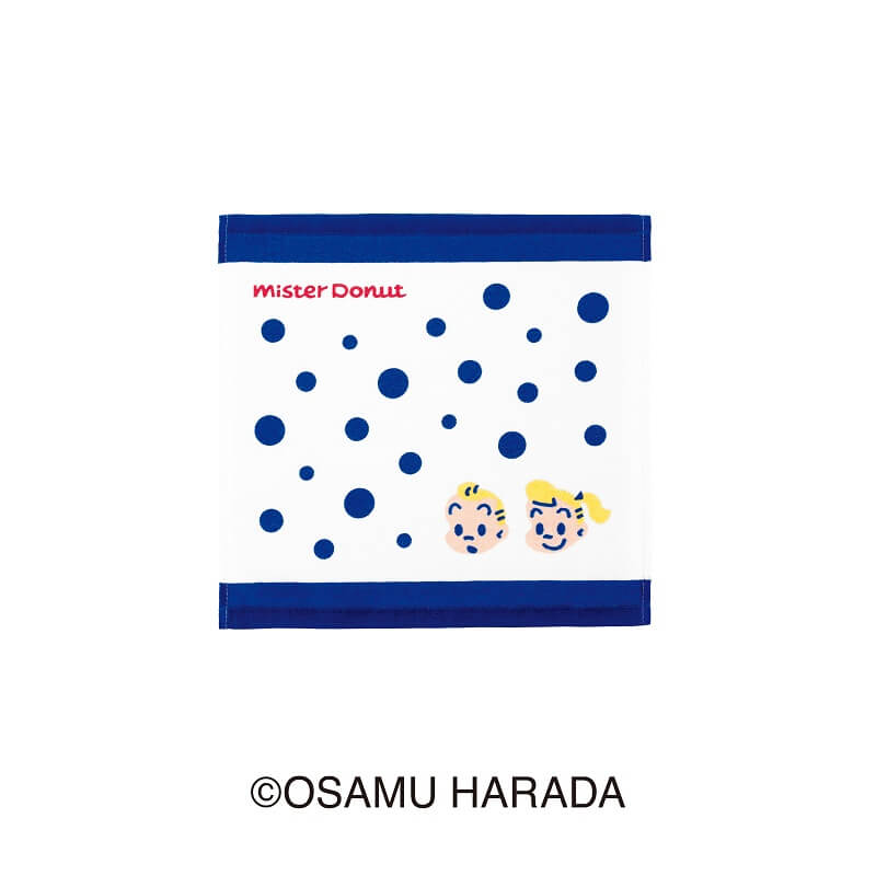 ミスド福袋2026 原田治ハンドタオル