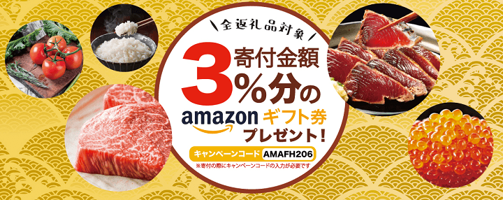 ふるさと納税Amazonギフト券キャンペーン