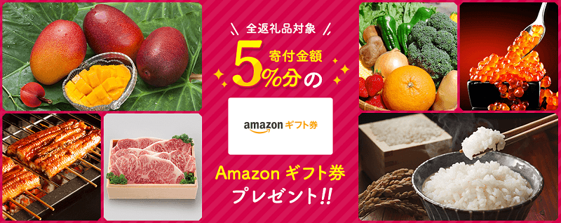 ふるさと納税Amazonギフト券キャンペーン