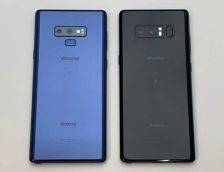 Galaxy Note9（ドコモ版：SC-01L）実機レビュー – 先代のNote8と比較し 