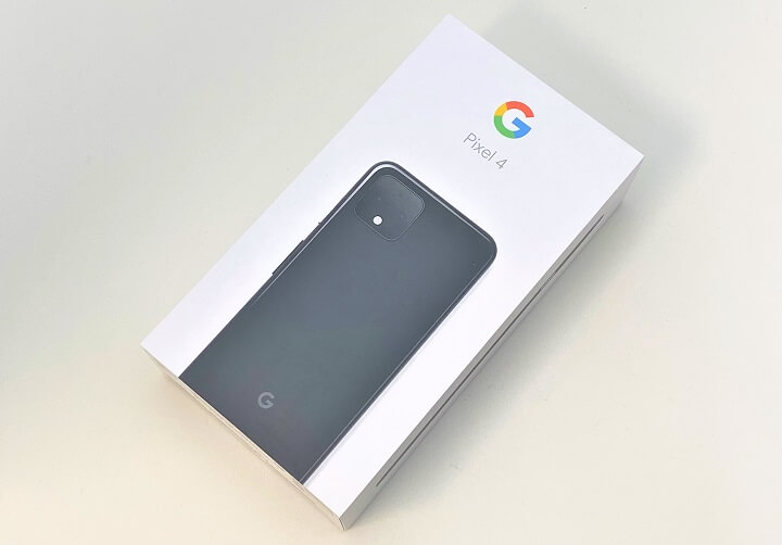 Google Pixel 4 化粧箱 イースターエッグ