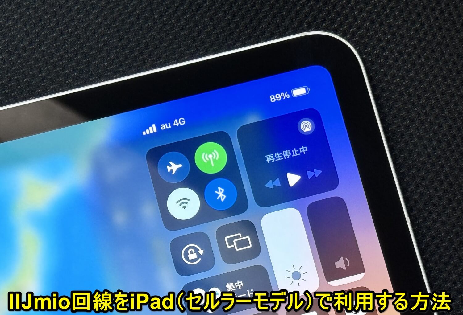 IIJmio 音声SIMをiPadで利用する方法