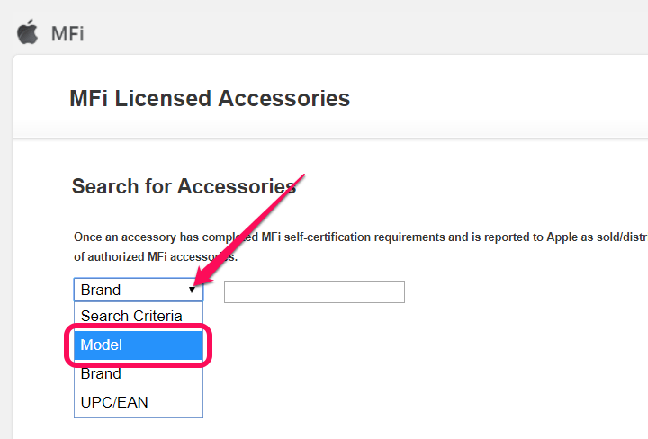 MFi Licensed Accessories
