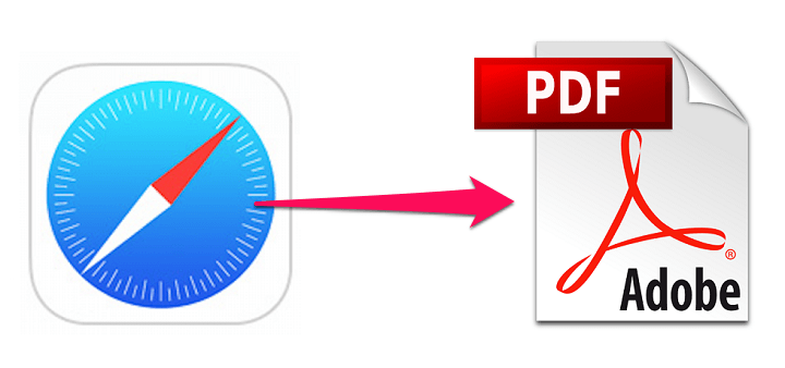 Iphone Ipadのsafariで閲覧しているwebページをpdf化する方法 使い方 方法まとめサイト Usedoor