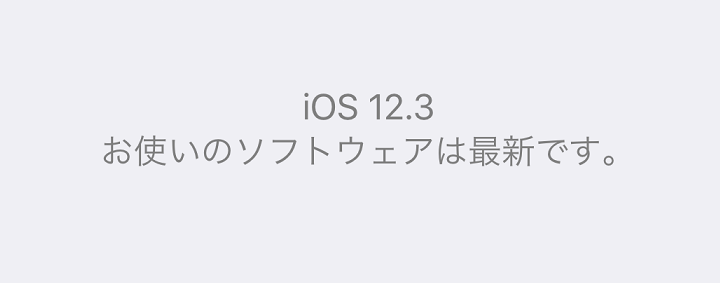 iOS12.3新機能バグまとめ