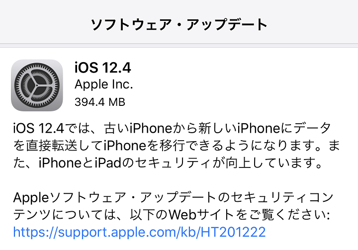 iOS12.4新機能バグまとめ