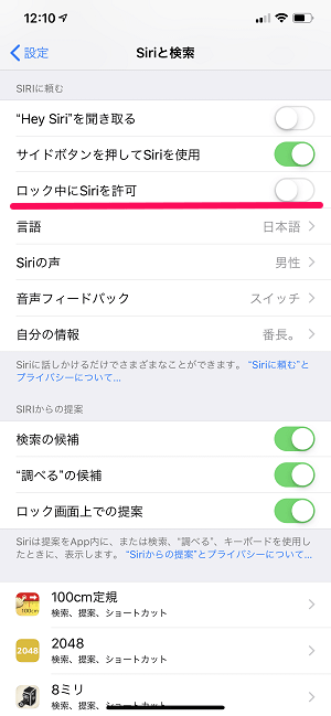 iOS12.0.1脆弱性