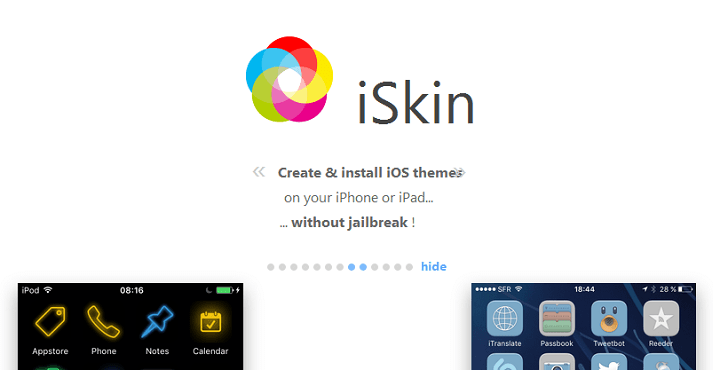 非脱獄 Iphone Ipadのアプリアイコンを変更 カスタムする方法 プリインストールアプリもok アプリの名前設定も自由 Webサービス Iskin の使い方 使い方 方法まとめサイト Usedoor