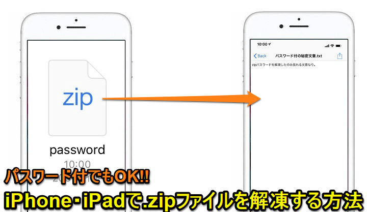 Iphone Ipad Zipファイルを圧縮して作成 解凍する方法まとめ Ios標準機能 パスワード付もokで文字化けもしない無料アプリ Zip Browser 使い方 方法まとめサイト Usedoor