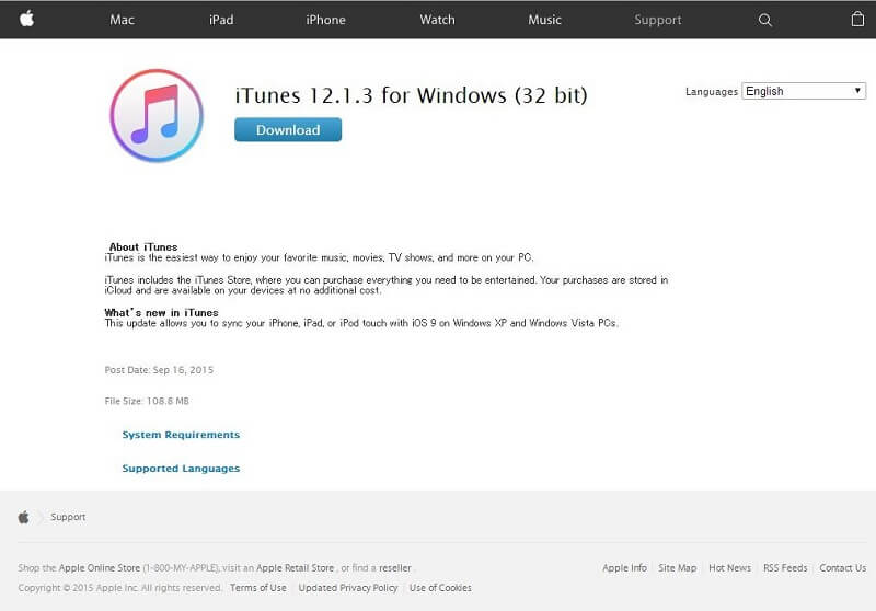 Windows Vistaでitunesのバックアップデータから復元する方法 Ios 9 Iphone6s 使い方 方法まとめサイト Usedoor