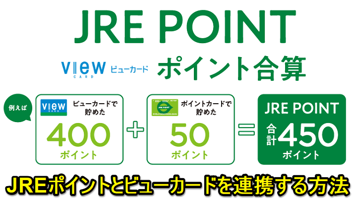 JREポイントとビューカードを連携する方法