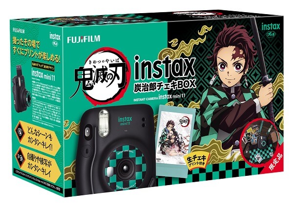 インスタントカメラ“チェキ” instax mini 11「鬼滅の刃」限定BOX 炭治郎チェキBOX
