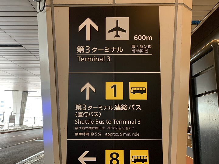 成田空港第3ターミナル行き方