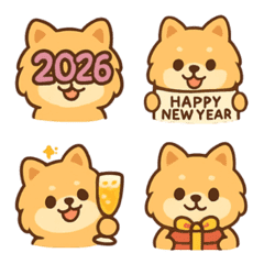 ポメラニアン新年2026