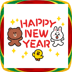 LINE FRIENDS ごきげんな冬の日常