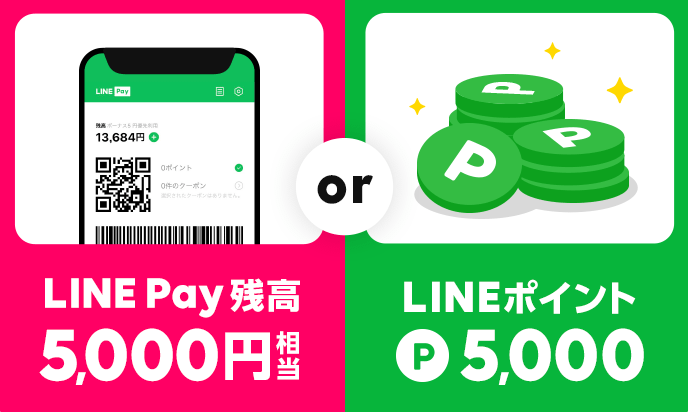 LINEモバイルLINE Pay残高ポイント5000円分キャンペーン