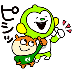 LINE無料スタンプ こねずみ × LINEMO