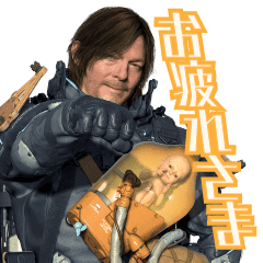 LINE無料スタンプ 出前館×DEATHSTRANDING2