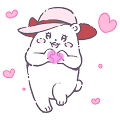 LINE無料スタンプ テニーちゃん